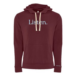 2025 "Listen" Hoodie Sweatshirt