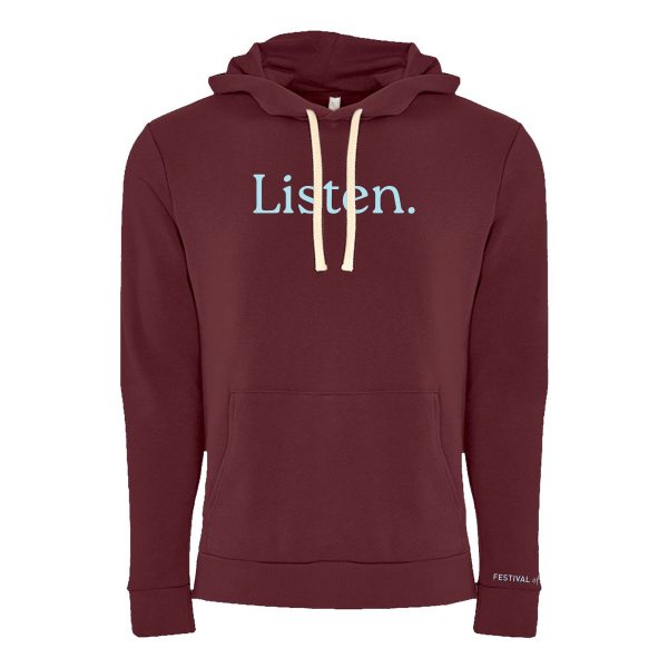 2025 "Listen" Hoodie Sweatshirt